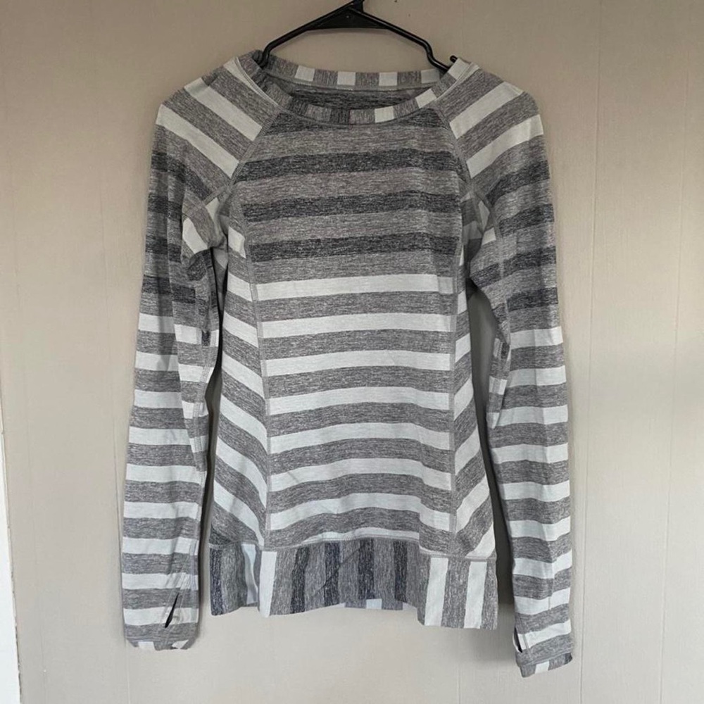 Lululemon Striped Long Sleeve Top • Size 4